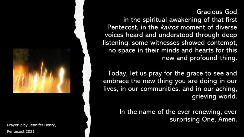 flames in the dark with prayer text on the side